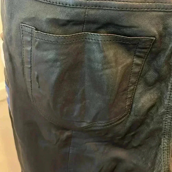 Anine Bing Leather Pants-Sz S - Picture 8 of 10